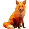 Low Poly Fox * VENTE *