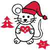 Souris de Noël