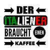 the italian needs coffee