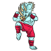 Triceratops kickboxing