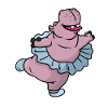 Ballet d'hippopotame