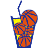 glass beverage drink glass basketball