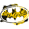 Batman Logo Yellow Black Pattern