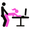 Sex at work desk