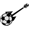 electric guitar gitarre football soccer