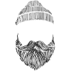Beard with cap