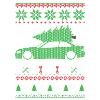 Pull moche de Noël