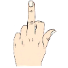 Middle finger mode