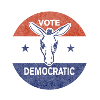 Vote Democratic Retro Democrat