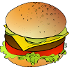 Funny burger shirt
