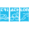Triathlon cyan