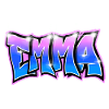 Graffiti Tag given name Emma