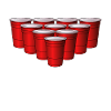Beer pong 10 cups