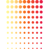 Orange dots