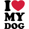 I love my dog