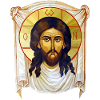 Low-Poly-Jesus-Ikone