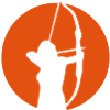 archery archery logo bogenschieben3