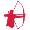 archery archery logo bogenschieben6