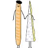 Baguette and brie