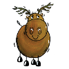 Elk / Reindeer Illustration