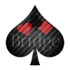 Bridge card game elegant design