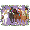 Schleich Horse Club Lisa Sarah Sofia Hannah Ridning