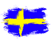 Suède Suède Sverige flag