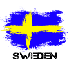 Suède Suède Sverige flag
