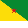 Ranskan Guyanan lippu (gf)