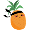 Ninja-Ananas – Fruchtiger Krieger