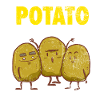 Knusprige Pommes Kartoffeltruppe