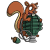 Squirrel grenade