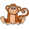Funny Cute Cool Monkey
