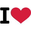 I heart love
