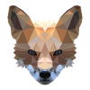 Fox Polygon Animal Nature Animal Lover 3D Gift