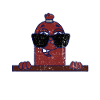Herzhafte Bratwurst Imbissstand
