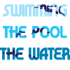 Swim saying passion friend