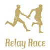 Course de relais d'athlétisme