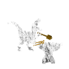 Blacksmith dinosaur craftsman tyrannosaurus