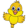 Oiseaux mignons cool cool