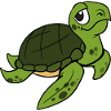 Funny Cute Cool Turtle