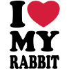 I love my rabbit