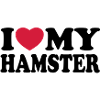 I love my hamster