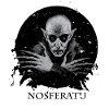 T-Shirt nera Horror Nosferatu Vampire