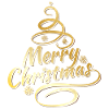 Merry Christmas Gold