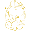 Kreis-Tierfreundschaft Doodle