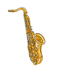 Saxophone musical instrument