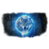 Wolf im Vollmond