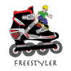 Roller fresstyler