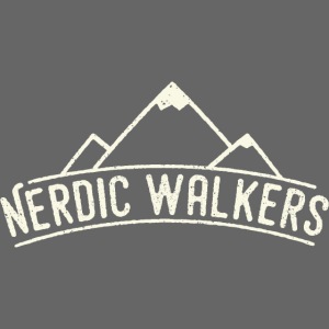 Logo Nerdic Walking offwhite